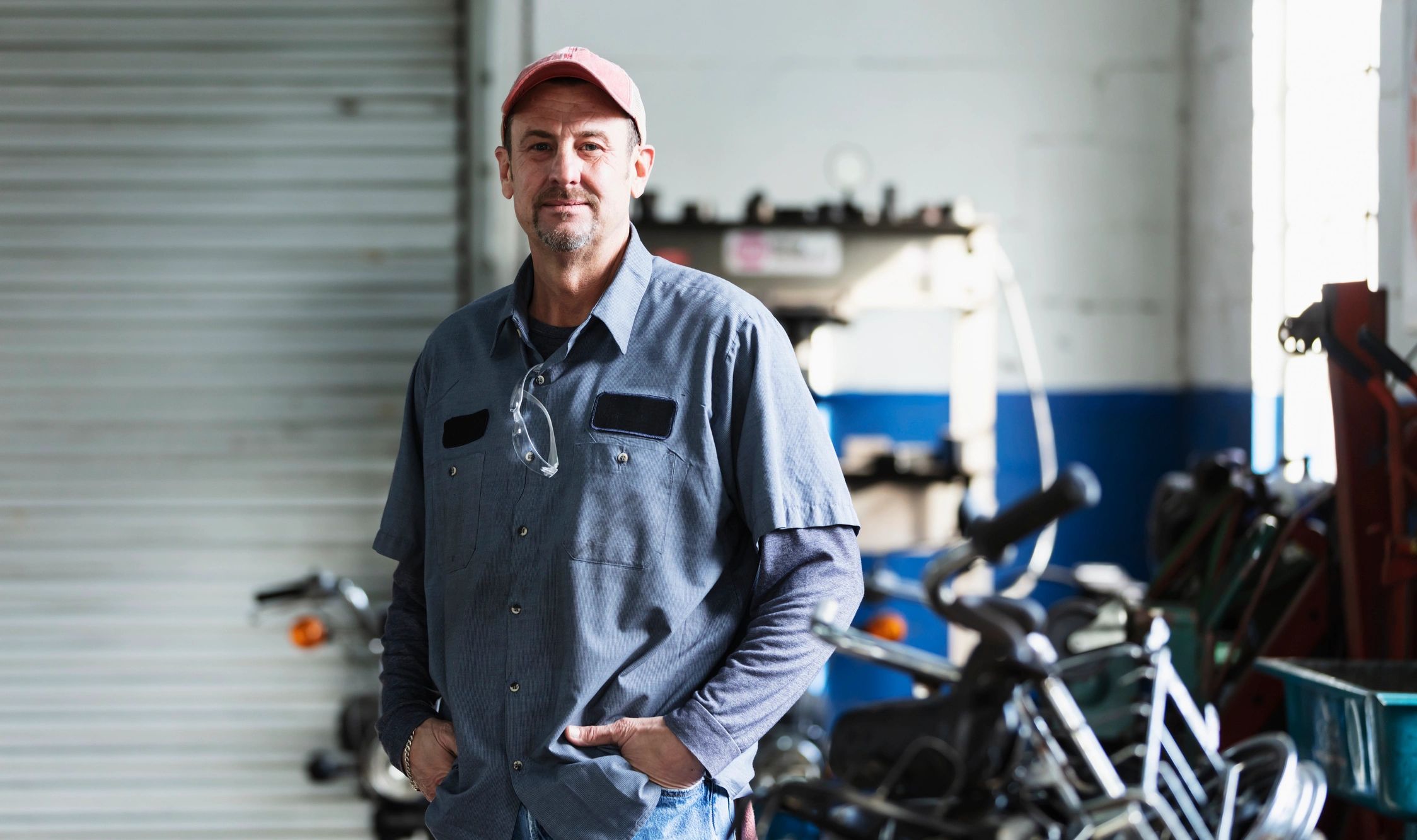 Technician portrait placeholder